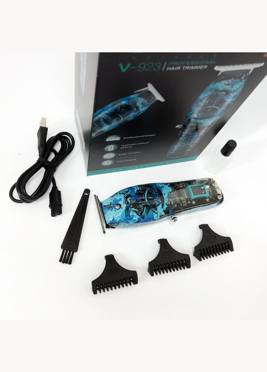 Тример для волосся та бороди професійний V-923 акумуляторний з LED-індикатором VGR (364665417)