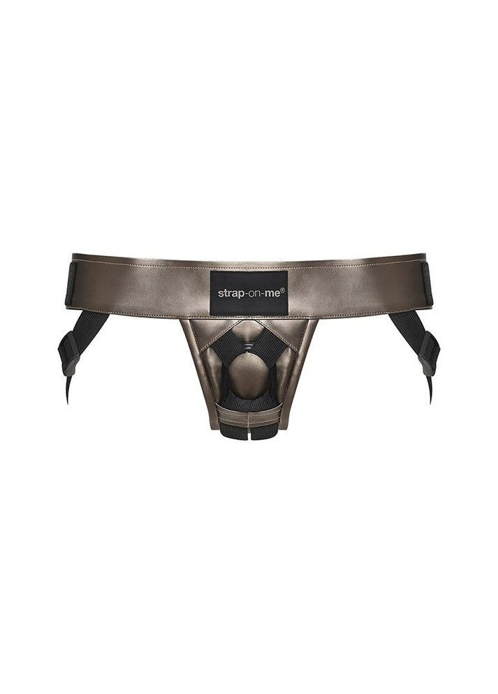 Трусики для страпона StrapOn-Me Leatherette Harness CURIOUS - CherryLove Strap-On-Me (293819371)