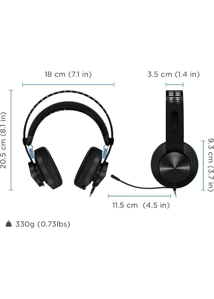 Игровые наушники Legion H300 Black (GXD0T69863) [159490] Lenovo (399211977)