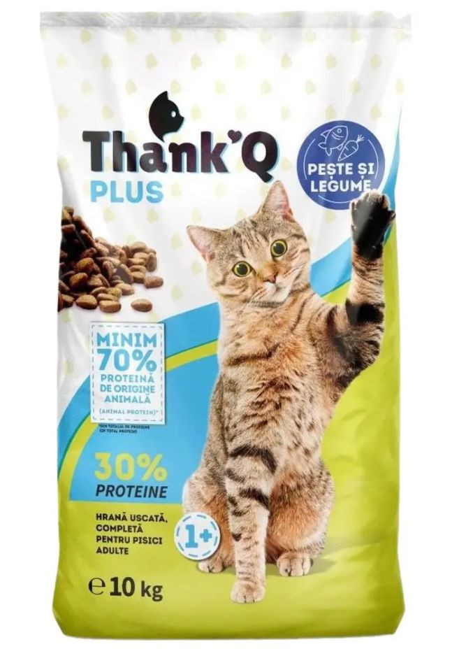 Сухий корм для дорослих котів Standart з рибою 10 кг 5941878203672 Thank’Q (278258862)