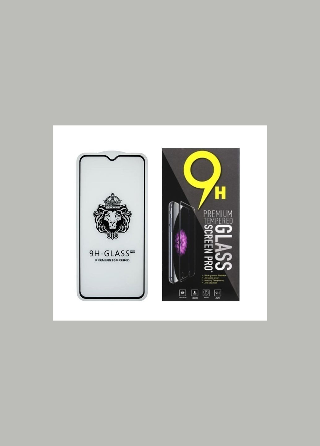 Защитное стекло VIVO U20, Y19, Y5S, U3 Full Glue с черной рамкой Walker (325423111)