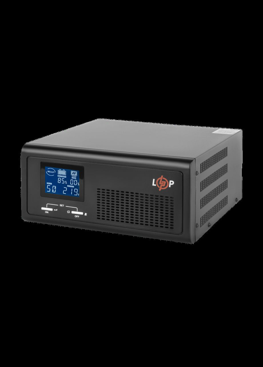 ДБЖ з правильною синусоїдою 12V LPEB-PSW-1000VA+ (600Вт) 1-30A LogicPower (280877845)