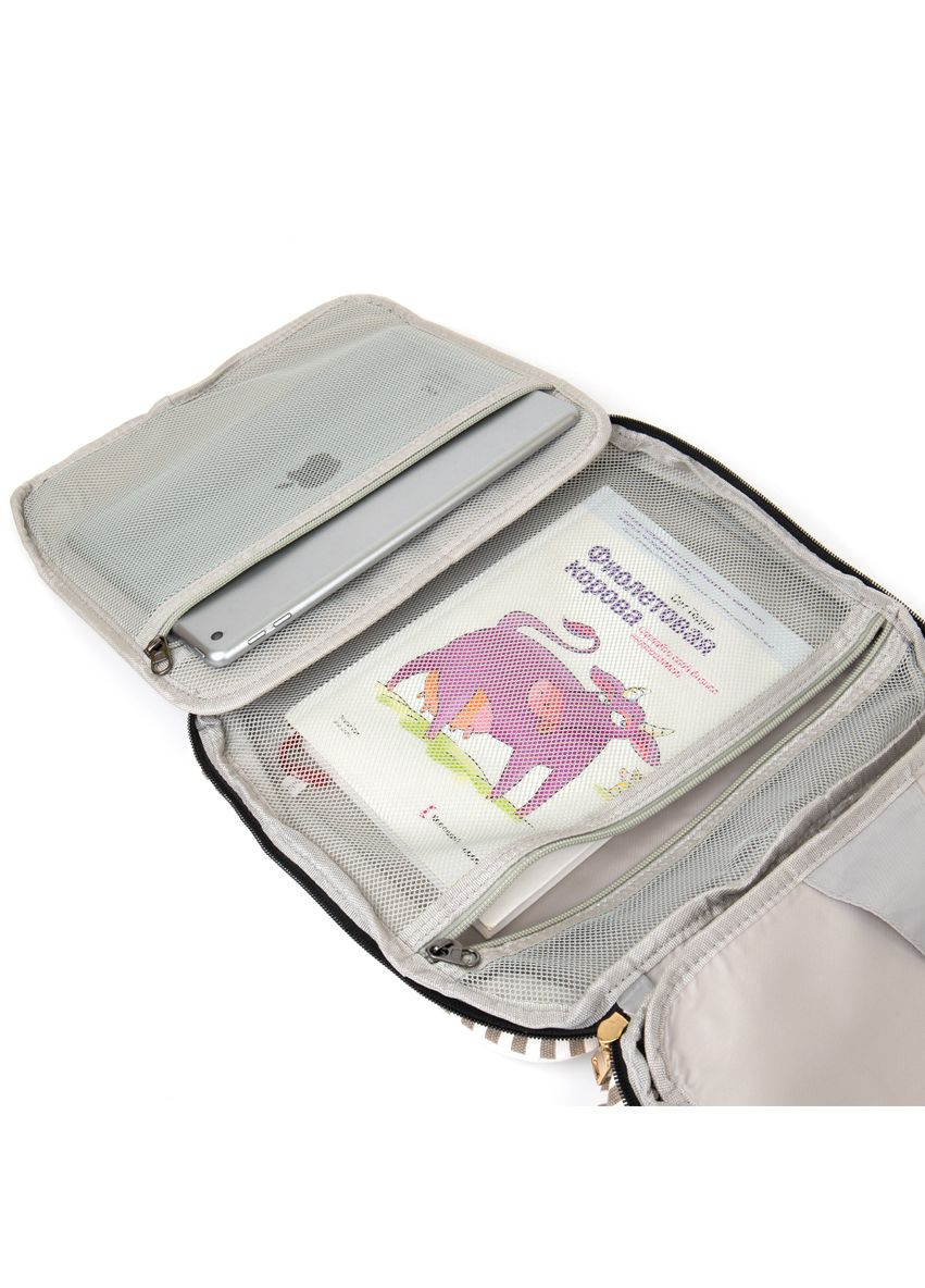 Сумка органайзер для подорожей текстильна 20650 Біла Vintage (331907732)