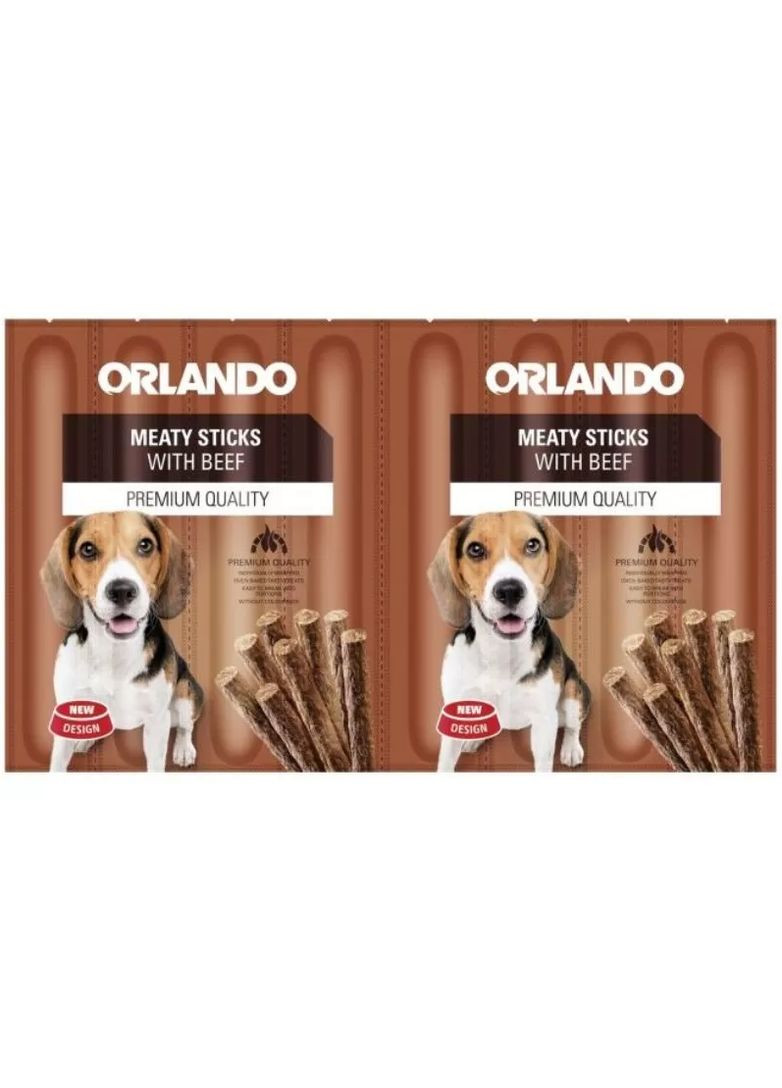 Ласощі для собак з яловичиною 11г ціна за 1 шт. Orlando (269341505)