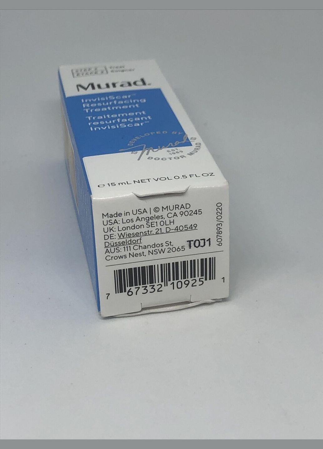 Відновлююча сироватка від шрамів та плям після прищів InvisiScar Resurfacing Treatment 15 мл Murad (298578561)