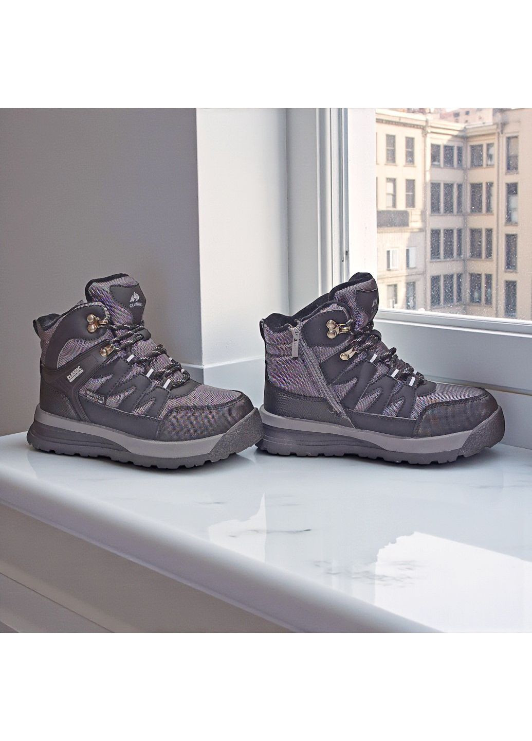 Підліткові зимові дутики на овчині для хлопця,термочеревики на овчині для хлопця,зимові черевики для підлітка Tom.M (369188475)