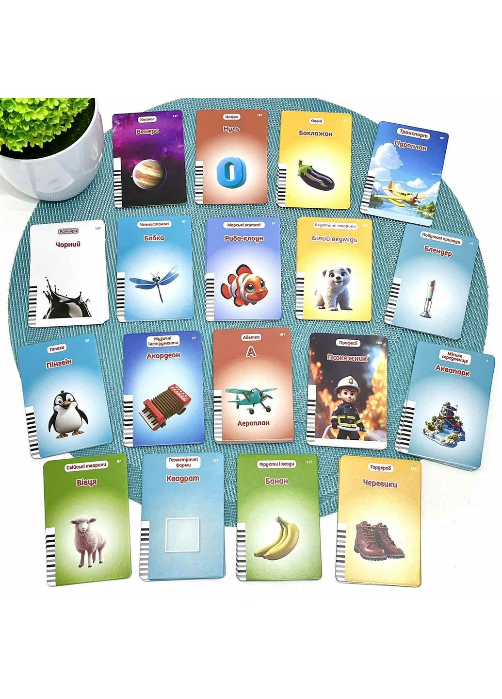 Картридер Всезнайко кольорова LCD - дошка стілус 122 картки 18 тем казки пісні цікаві факти Блакитний (94930) WToys (358935396)