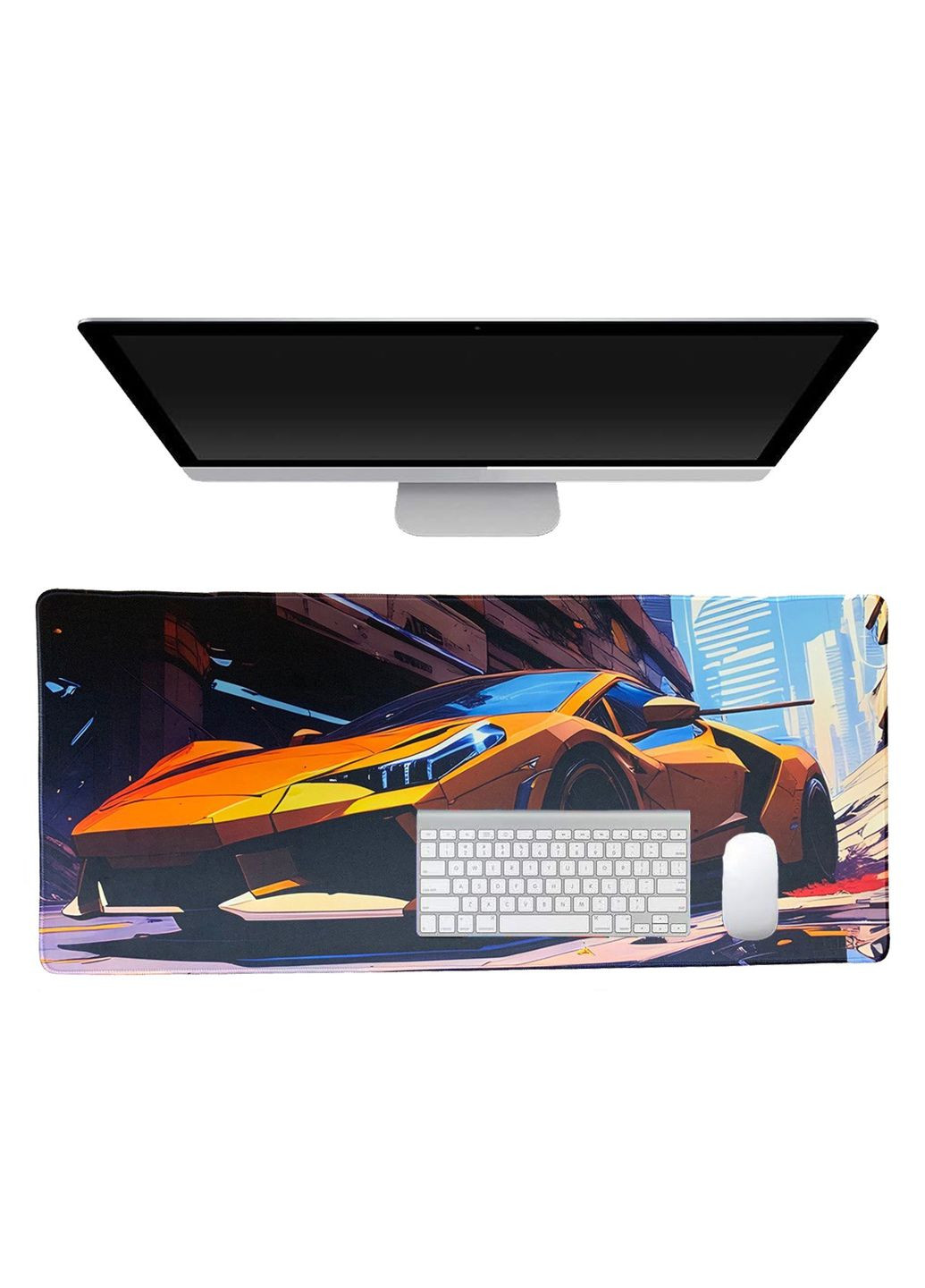 Геймерский коврик, игровая поверхность Car 90x40 cm Primo (332994308)