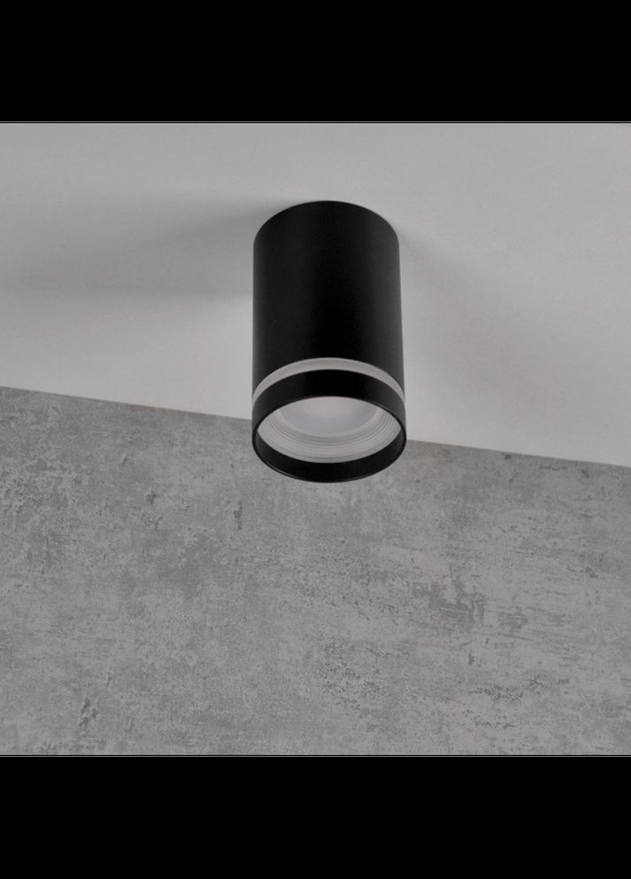 Точечный светильник 319890 Fabri GU10 1x10W IP20 BK (047492) Goldlux (361312413)