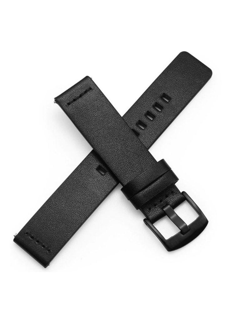 Кожаный ремешок Classic для часов Samsung Galaxy Watch 3 45mm (SM-R840) - Black Primo (333720429)