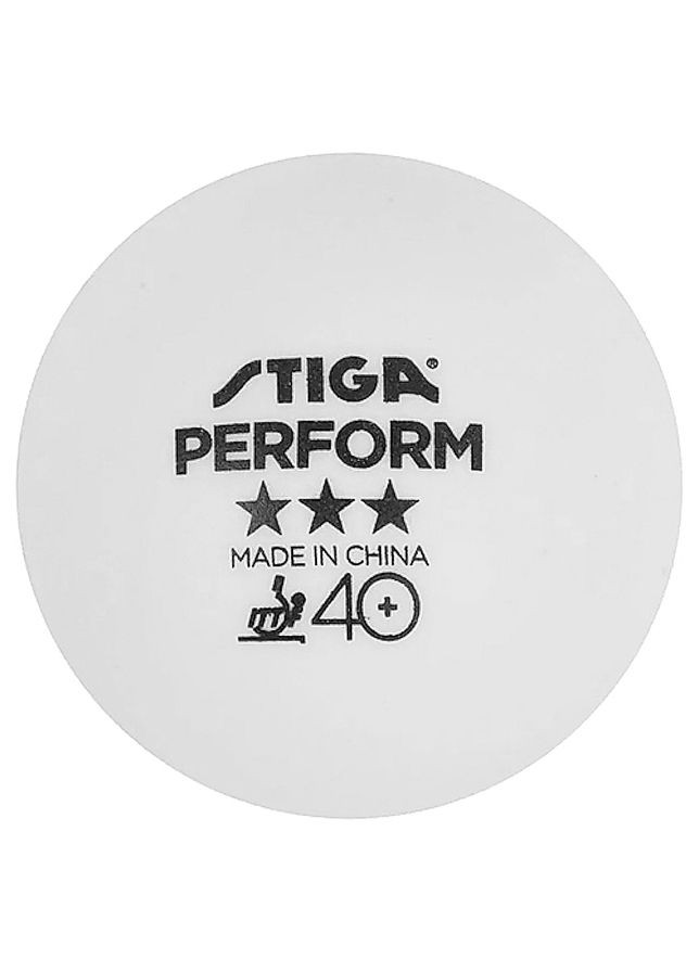 М'ячі для настільного тенісу Perform ABS 6 шт (1113-2110-06) Stiga (346531105)