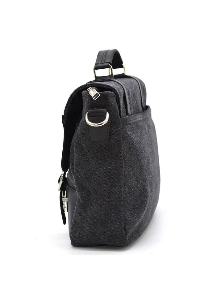 Чоловічий портфель із канвасу та шкіри наппа RAg-3920-3md TARWA (329151479)