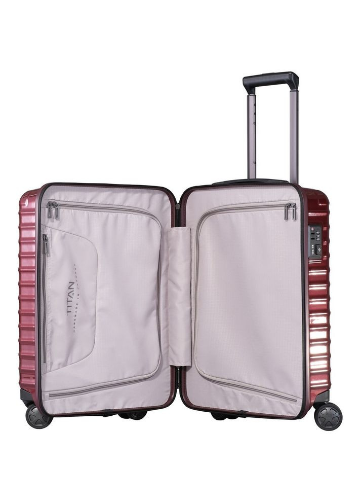 Валіза на 4 колесах Litron Cherry S 44 л Ti700246-10 Titan (316612939)