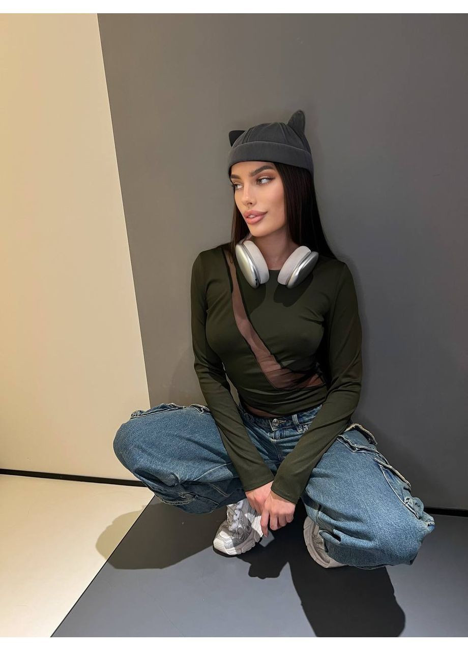 Сміливий та стильний боді “Illusion Line” Vakko (364828763)