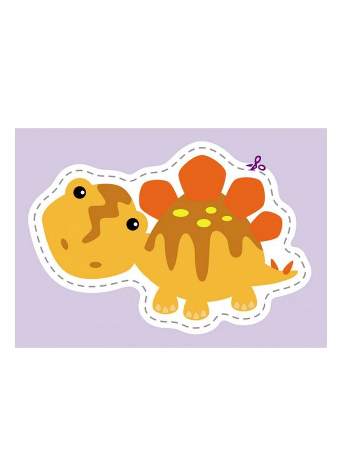 Вирізалки для найменших. Кумедні динозаврики КЕНГУРУ 1376002 від 3 років Ranok Creative (308997268)