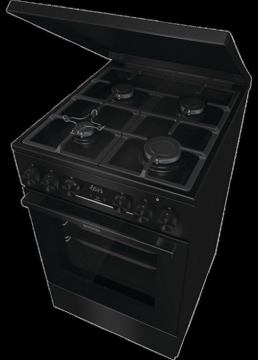 Комбинированная (газ+электро) комбинированная плита gk5c42bf (fm513d-fpd4b) (7083203) Gorenje