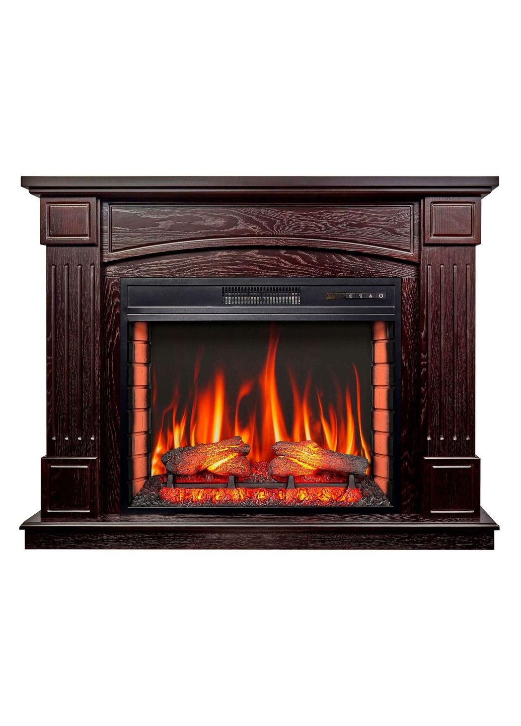 Каминокомплект BOSTON AF28S ТЕМНЫЙ ГОРЕХ (со звуком) ArtiFlame (362456261)
