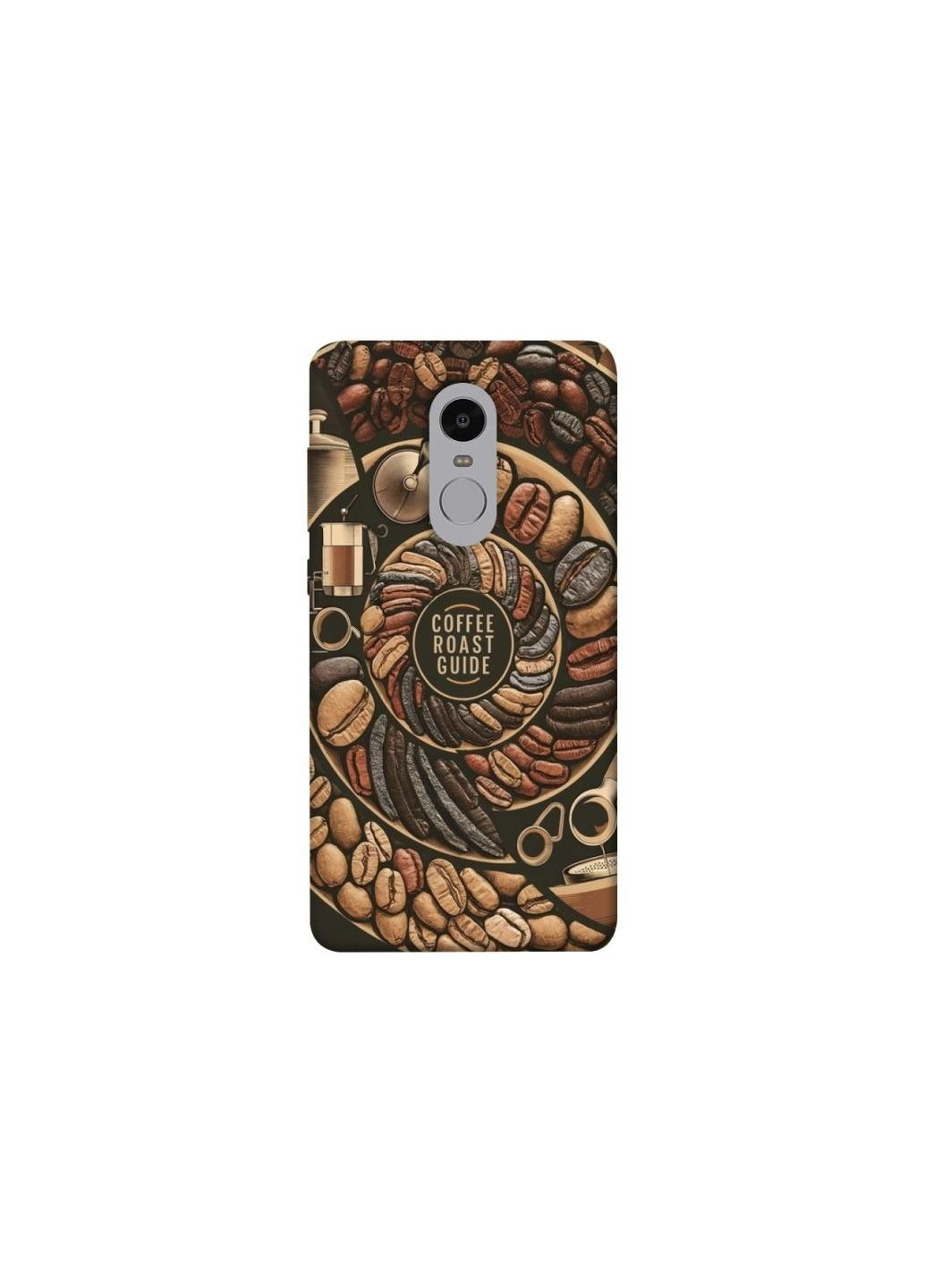 Чохол на Xiaomi Redmi Note 4X / Note 4 (Snapdragon) Coffee roast guide Frontalka (355328973)