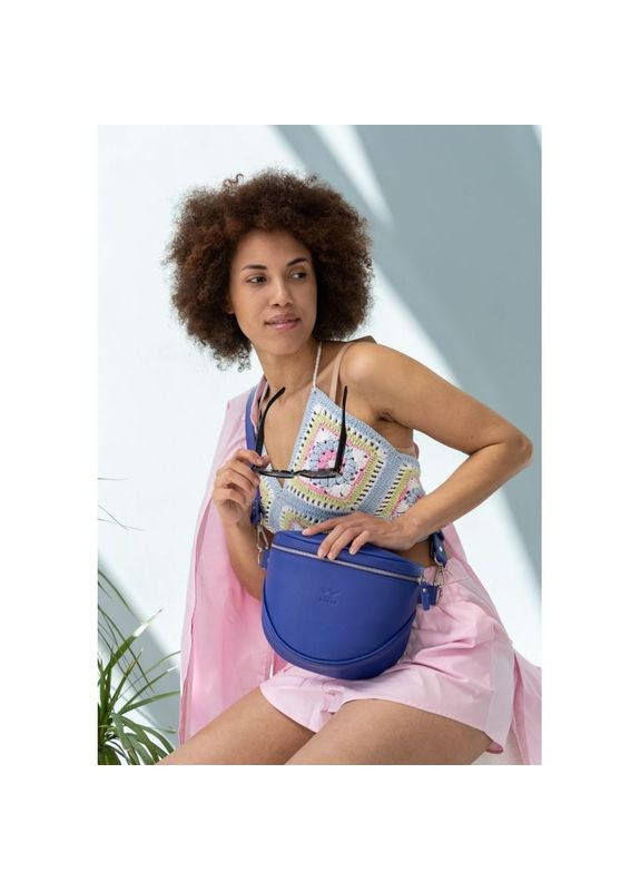 Поясная сумка женская кожаная через плечо Vacation фиолетовый флотар The Wings (302009286)