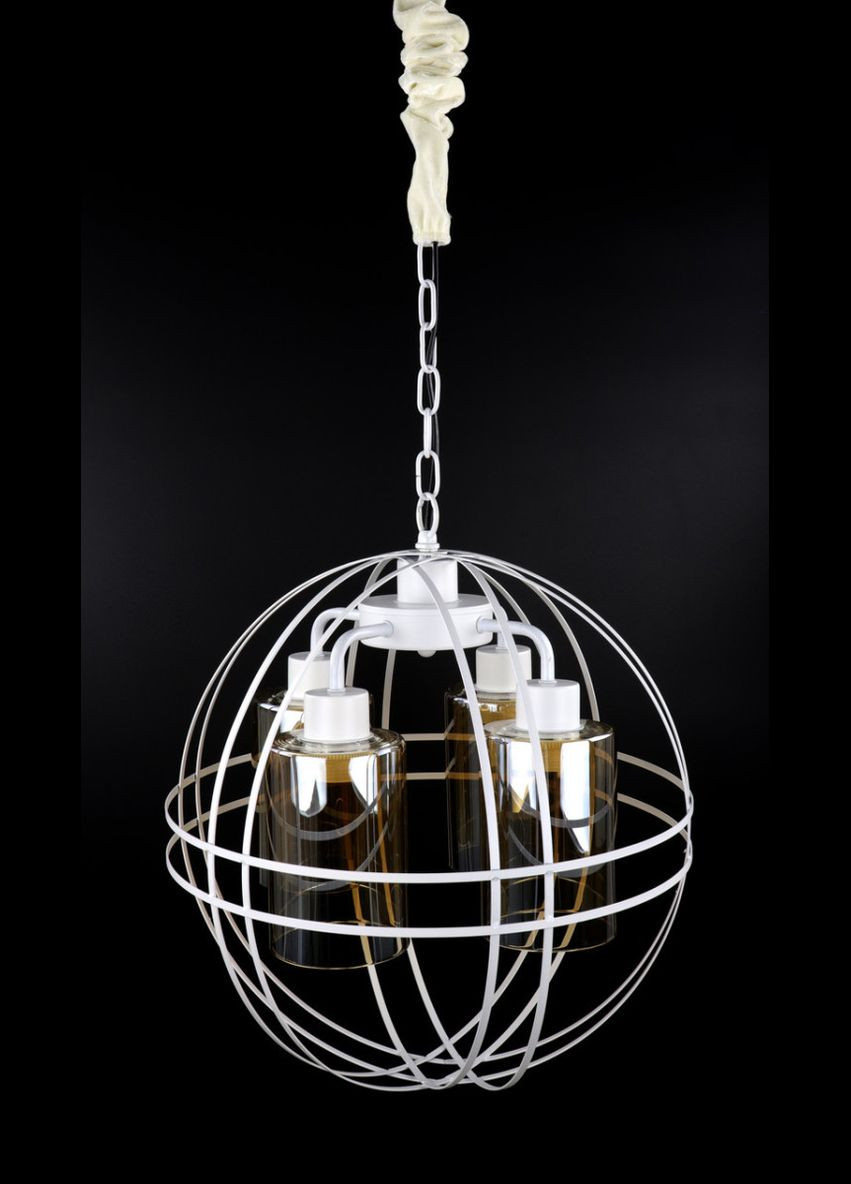 Люстра підвісна LOFT на 4 лампочки 25760 Білий 50-110х41х41 см. Sunnysky (364755498)