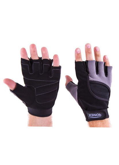 Перчатки вело, фитнес NapForwayNeopren M, серый Ronex (362445019)