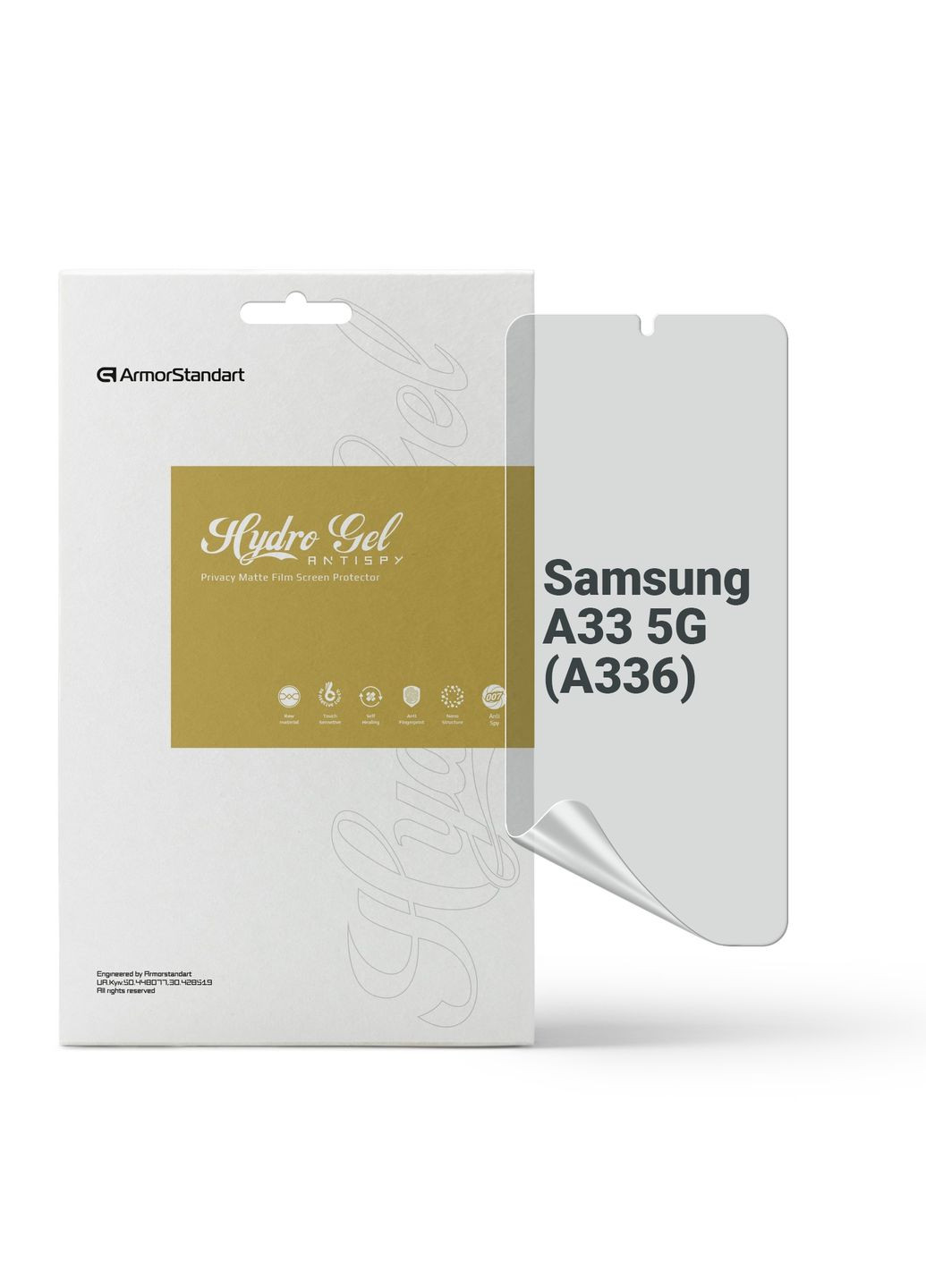 Гидрогелевая пленка Antispy для Samsung A33 5G (A336) (ARM69751) ArmorStandart (265534766)