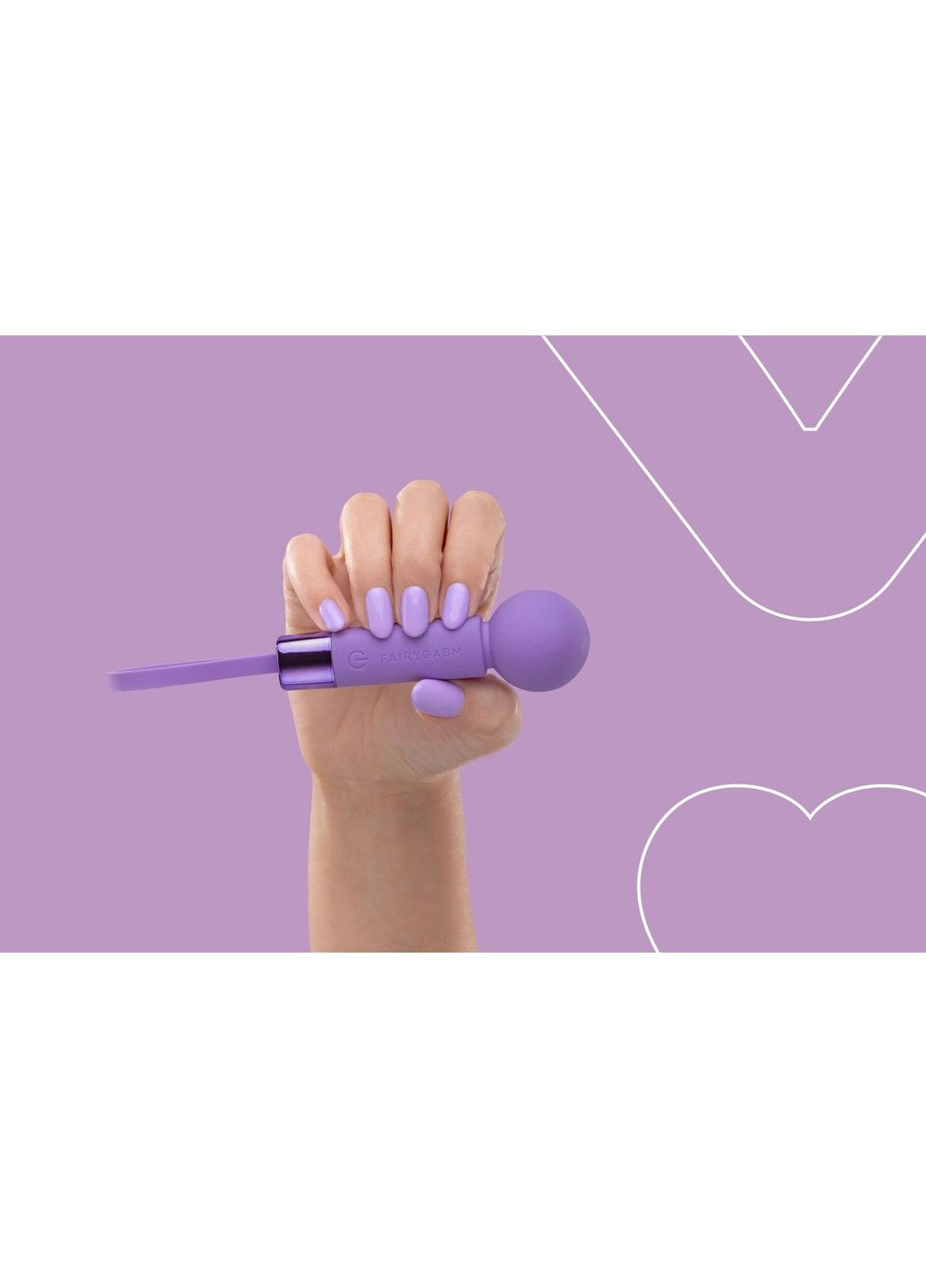 Мини-вибромассажер Pearlstasy violet FairyGasm (302298031)