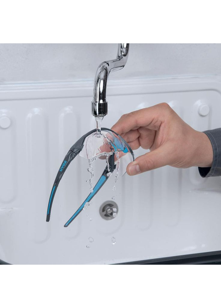 Настінний комплект станція для очищення окулярів (9970005) Uvex (361949525)