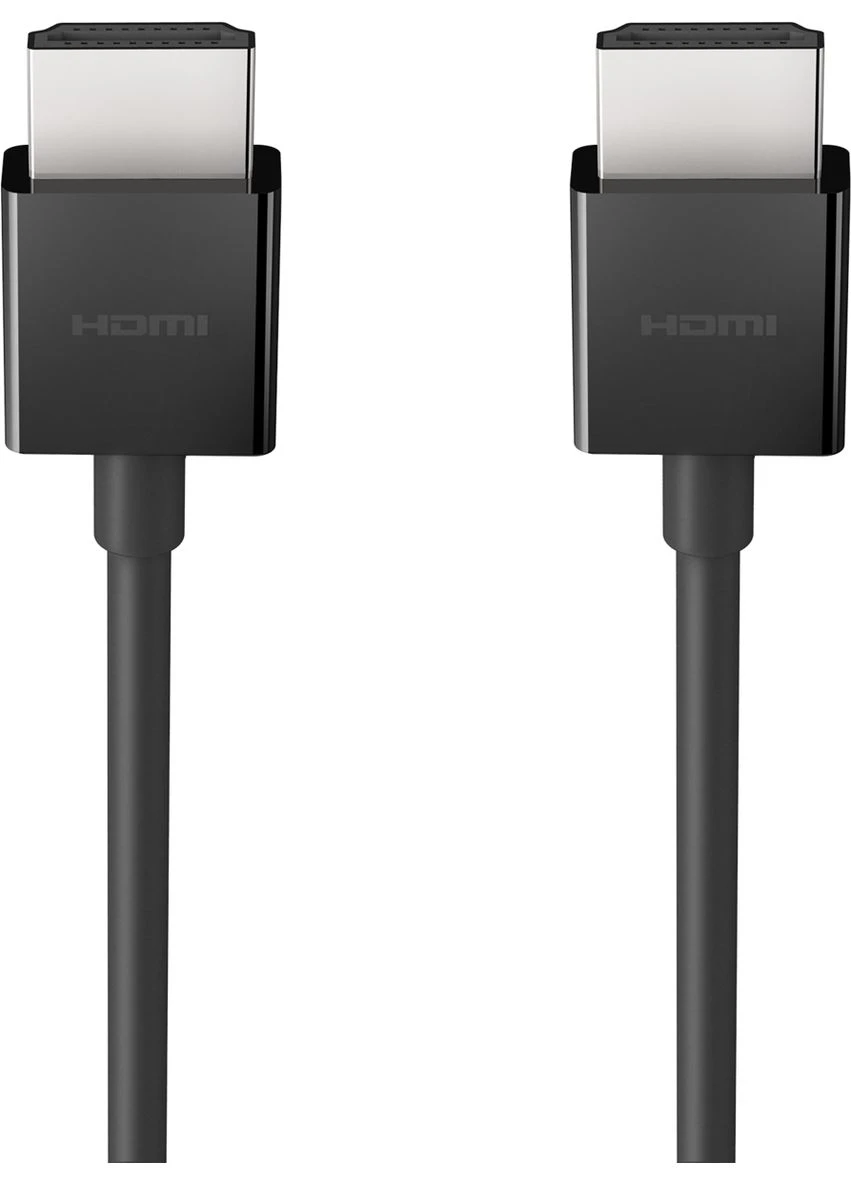 Кабель HDMI (M/M) 2м, 2.1, High Speed Ethernet, чорний Belkin (363832719)