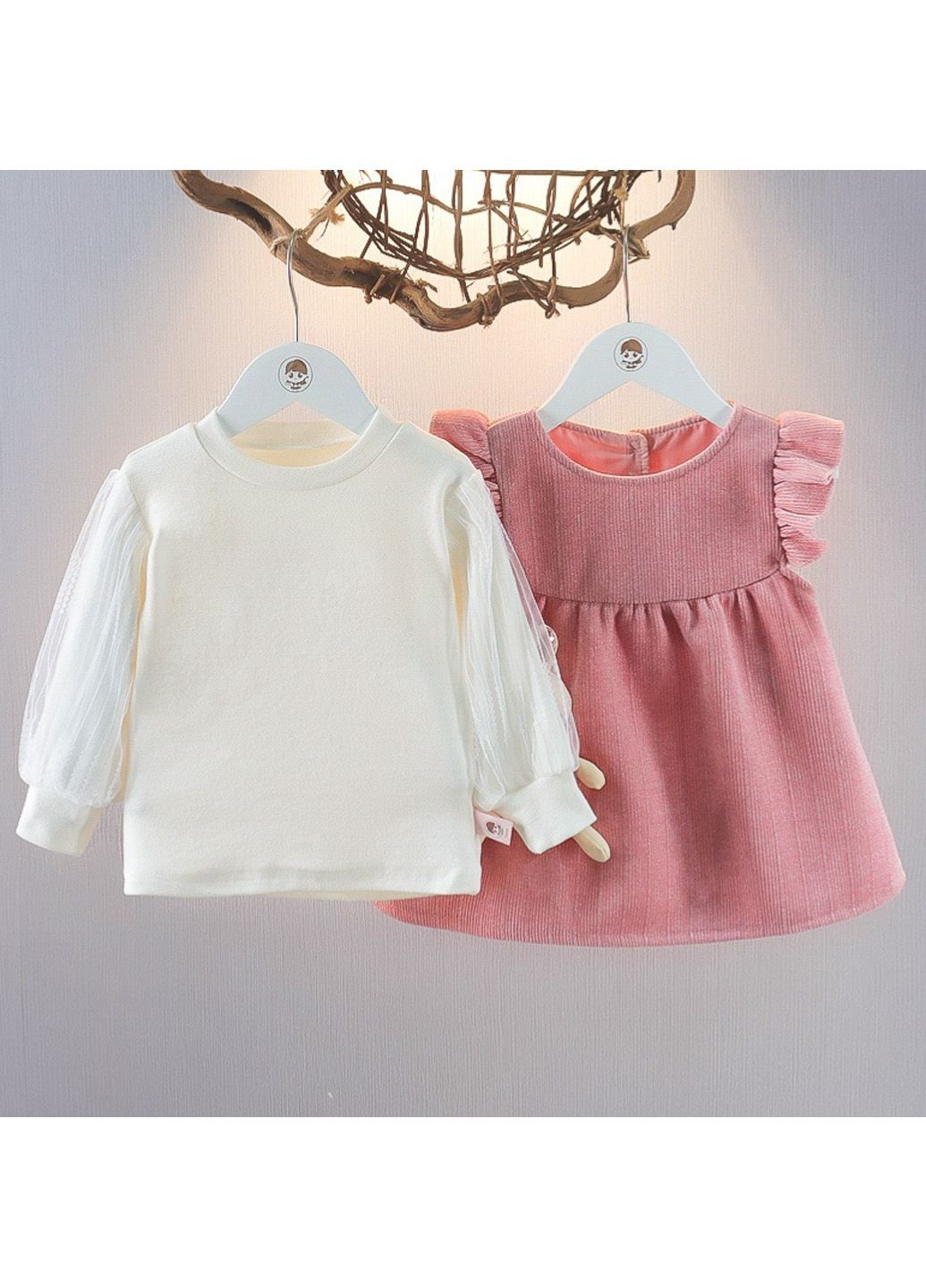 Красивый сарафан, кофта, игрушка No Brand однотонный