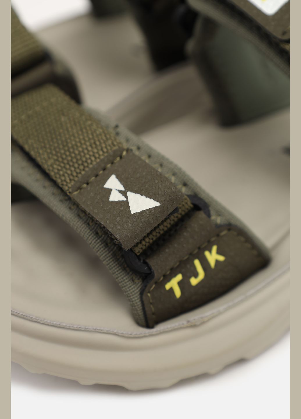 Босоніжки на каблуку для хлопчика колір хакі ЦБ-00266036 Yuki (328387597)