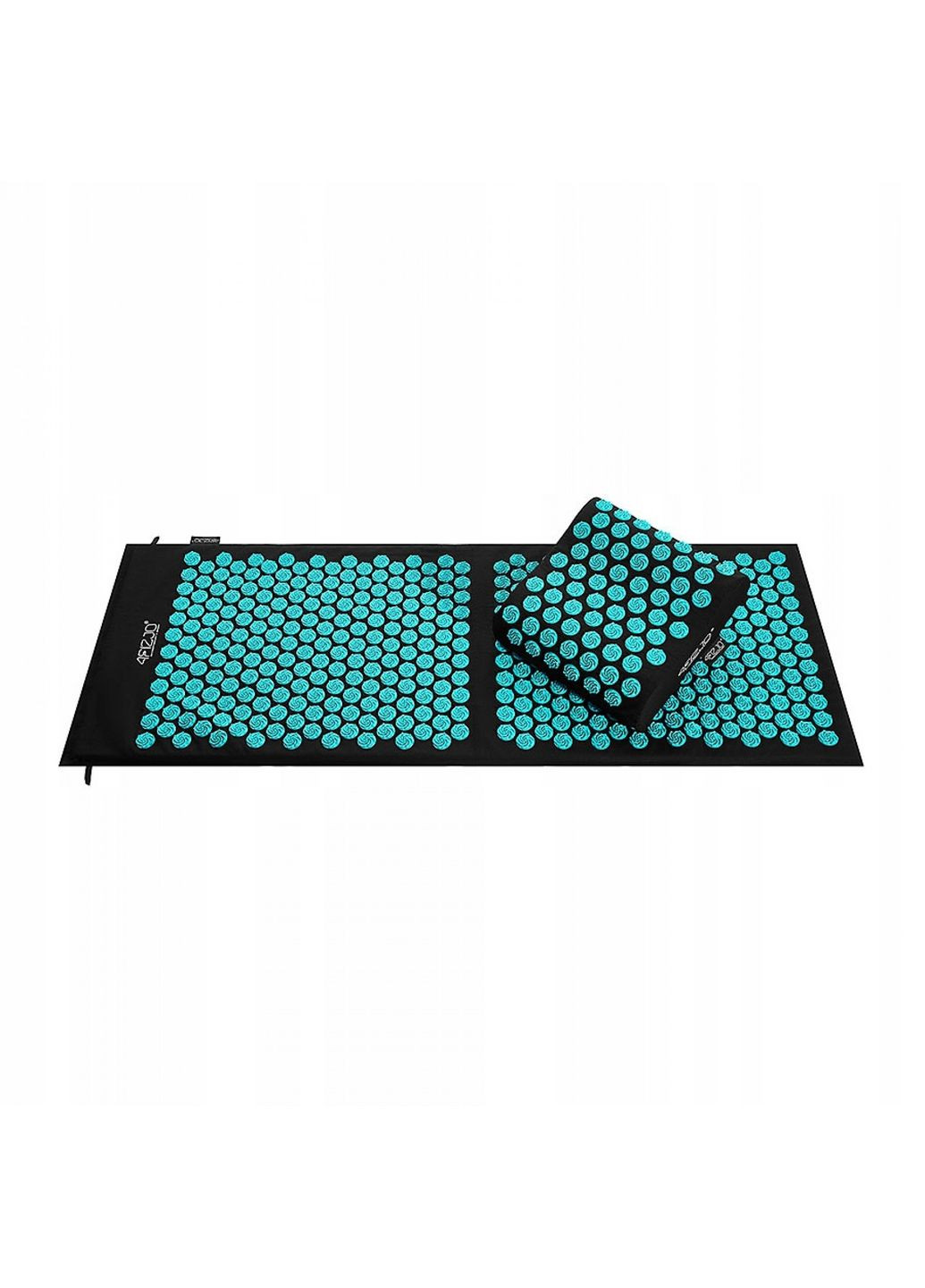 Килимок акупунктурний з подушкою Ergo Mat XL Аплікатор Кузнєцова Black/Blue (P-5907739313874) 4FIZJO (303723227)