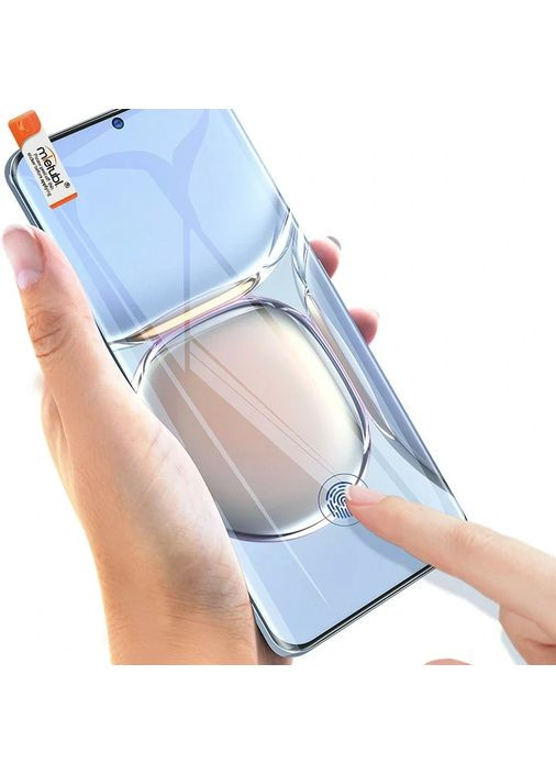 Захисне скло 3D для Xiaomi Redmi Note 13 Pro Plus 5G, Full Glue, 9H, ESD Anti-Static, з вигнутими краями та чорною рамкою Mietubl (365435132)