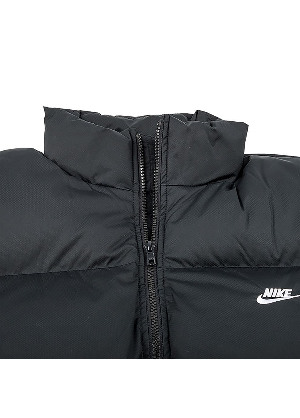 Чорна зимня чоловіча куртка club puffer чорний Nike