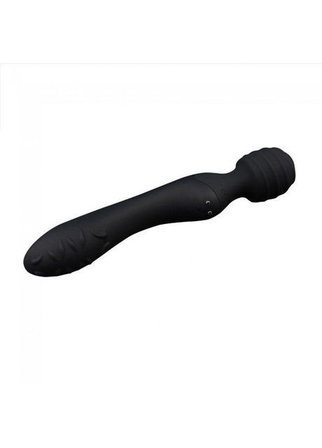 Вібромасажер 2-в-1 Love To Love TWIST Black, 2 мотори, стимулюючий рельєф, водостійкий No Brand (366877058)