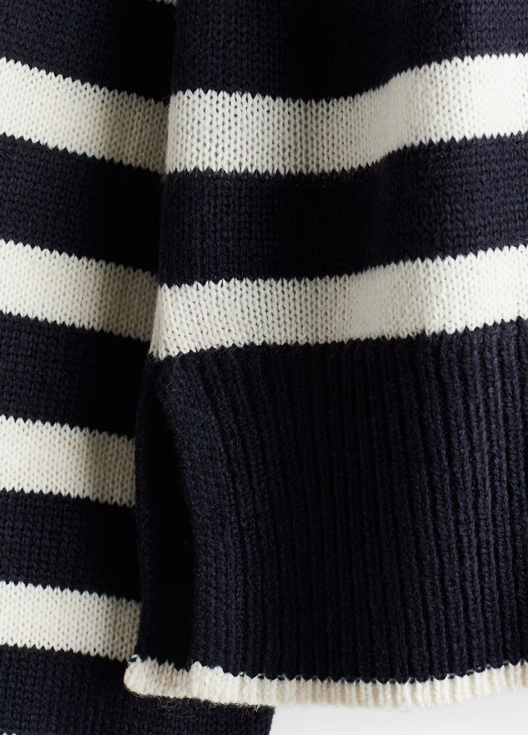 Темно-синий демисезонный свитер H&M