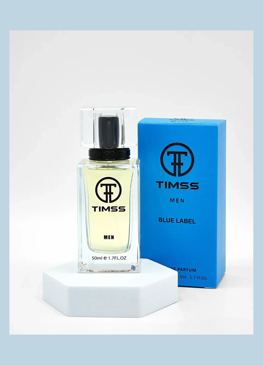 Парфумована вода для чоловіків "BLUE LABEL" (Схожість: Givenchy Blue Label), 50 мл TIMSS (361221185)