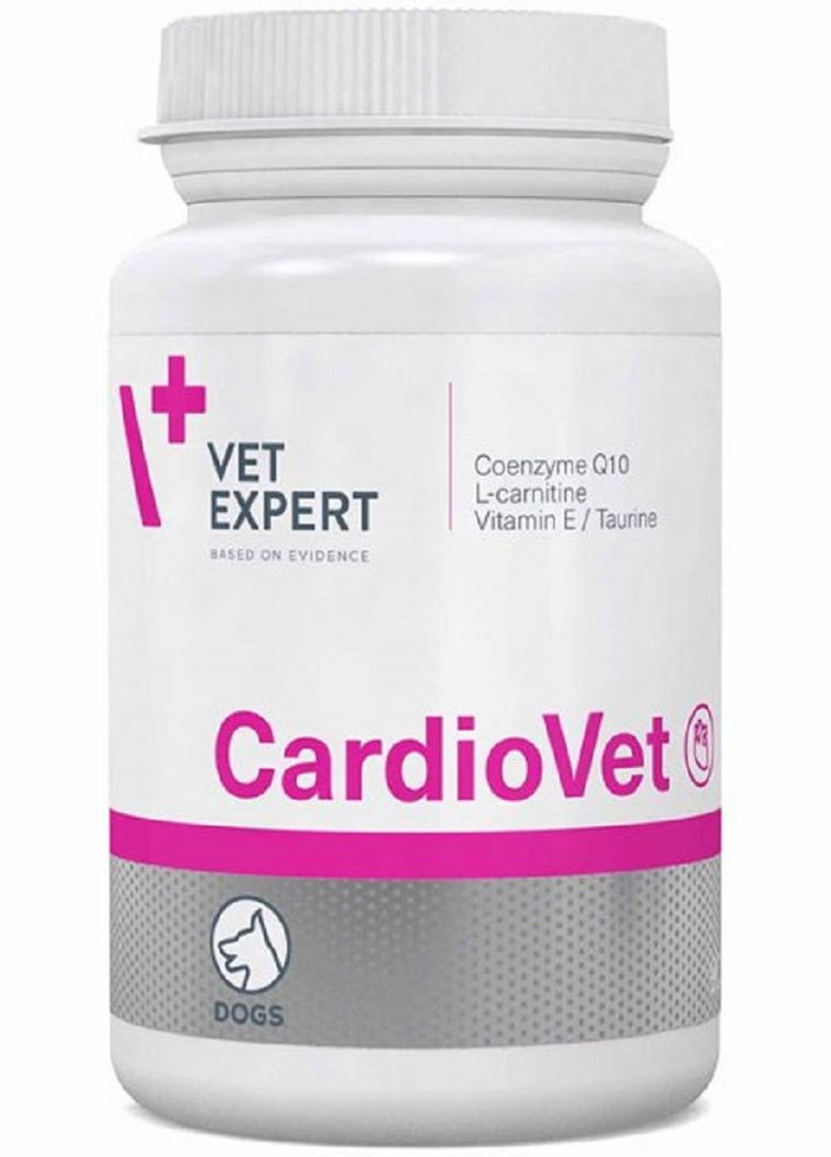 Препарат для серцевосудинної системи собак CardioVet 90 таблеток (5907752658457) VetExpert (279570821)