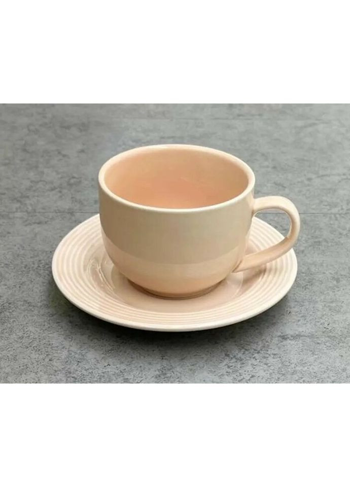 Сервіз чайний Danny Home B060242 12 рожевий предметів Led (328407323)