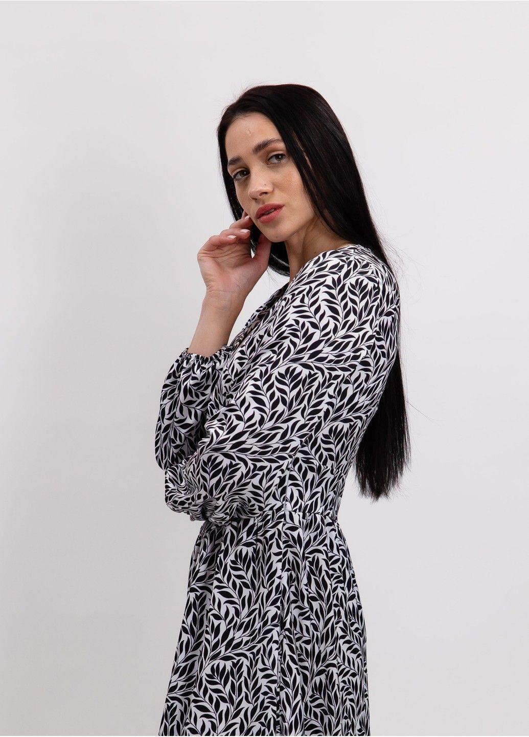 Белое платье шелк с корсетным поясом белое Bessa