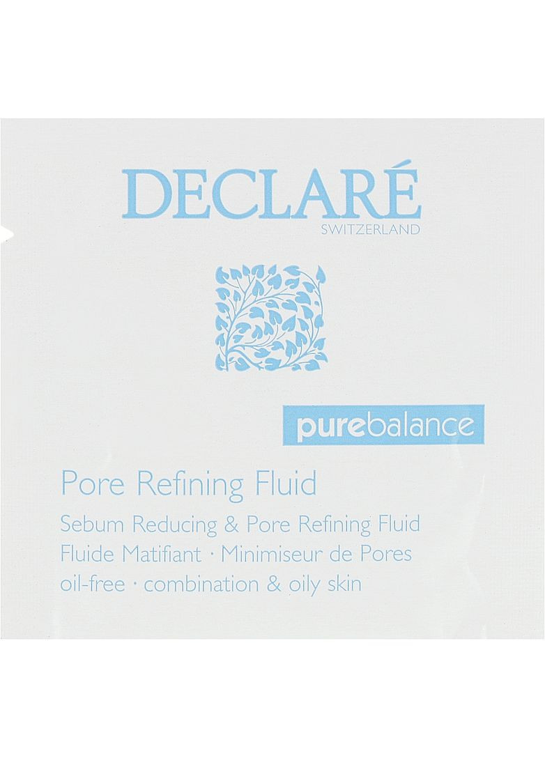 Интенсивное нормализующее средство Sebum Reducing & Pore Refining Fluid (пробник) 3ml (203933-10847) Declare (368634474)
