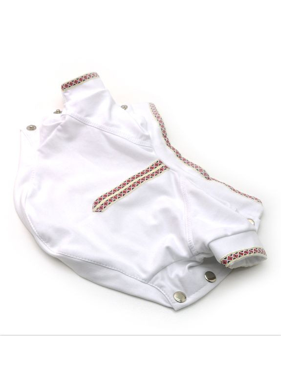 Рубашка Вышиванка для собак белая мини 21х27 см Zoo-hunt (280851499)