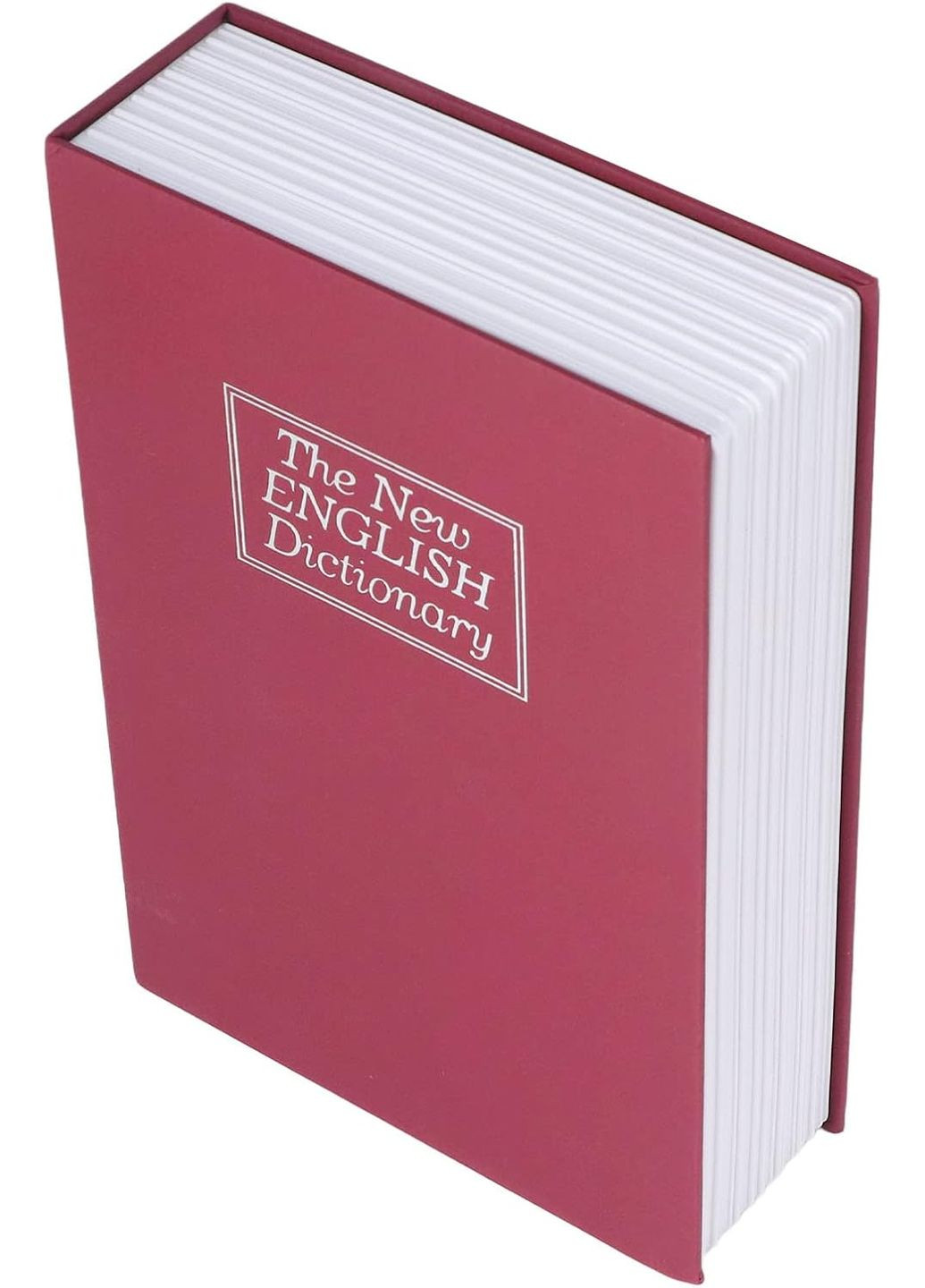 Книга-сейф бордовая 24х16 см с ключом для хранения денег и ценностей ProDobro (365440455)