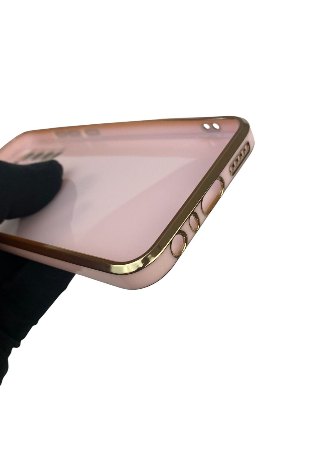 Чехол для Redmi Note 8T с защитой камеры с золотой окантовкой на редми нот 8т пудровый gs1 Xiaomi (366234302)