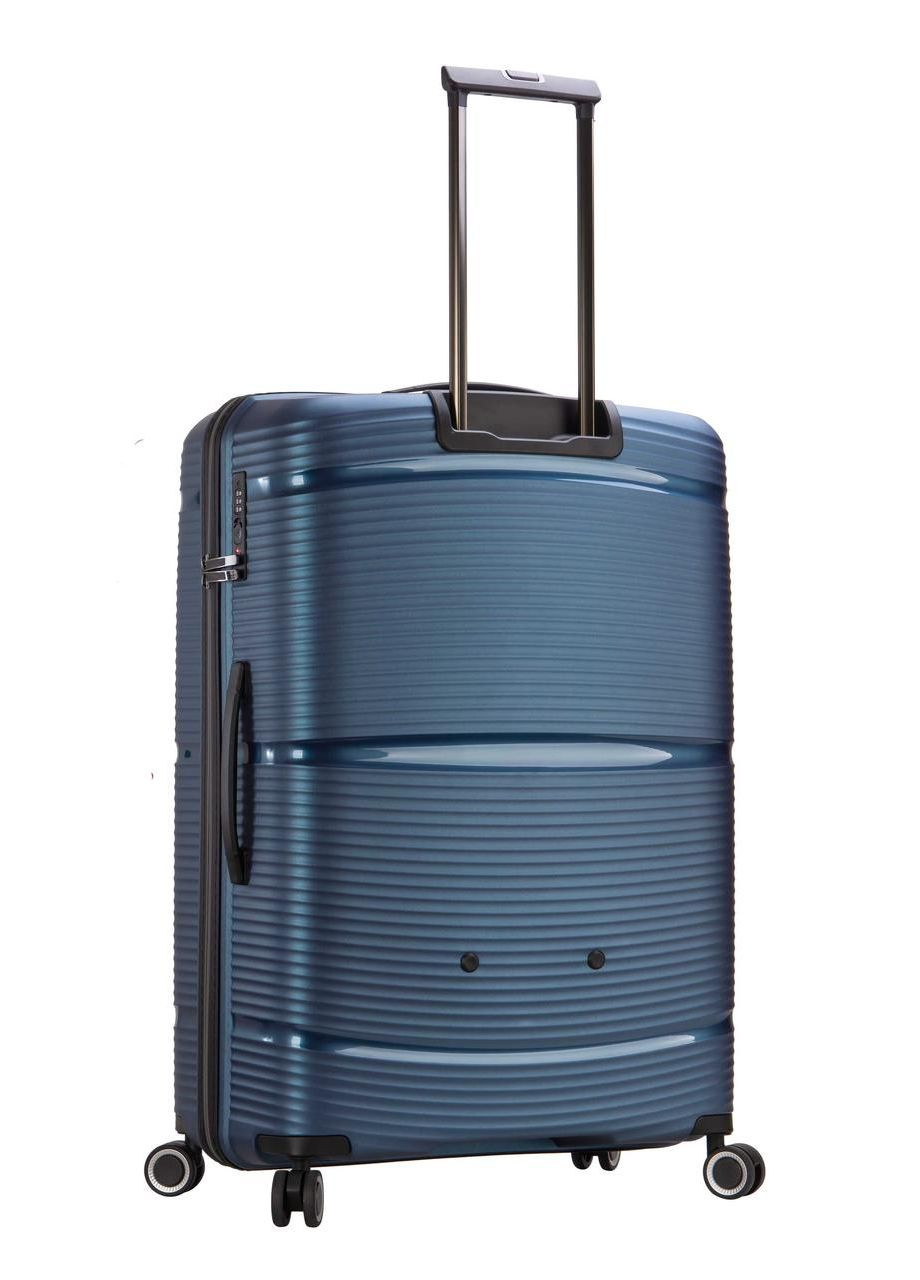 Валіза XL Поліпропілен 94103 Франція 105л 77х51х31см Синя Snowball (297643749)
