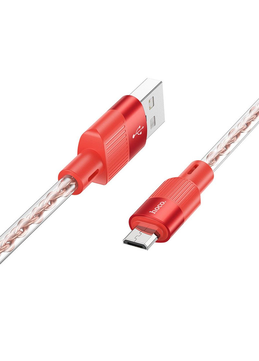 Дата кабель X99 Crystal Junction USB to MicroUSB (1.2m) Hoco (291880934)
