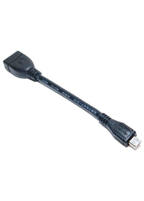 Кабель EXTRADIGITAL OTG USB 2.0 AF to Micro 5P 0.1m (268147455)