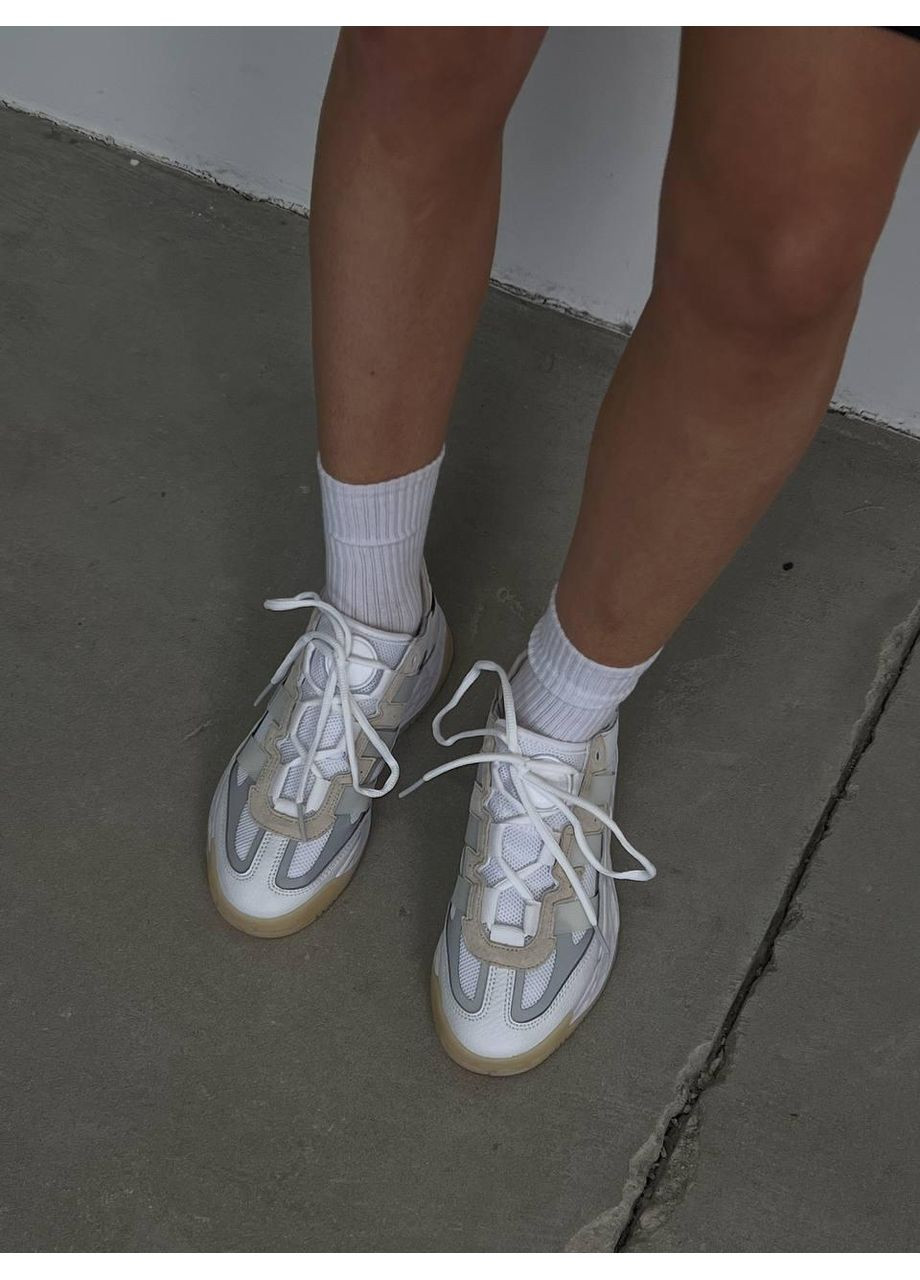КРОСІВКИ ЖІНОЧІ ADIDAS NITEBAL WHITE GUM АДІДАС НАЙТБОЛ No Brand бежеві демісезони (368861635)