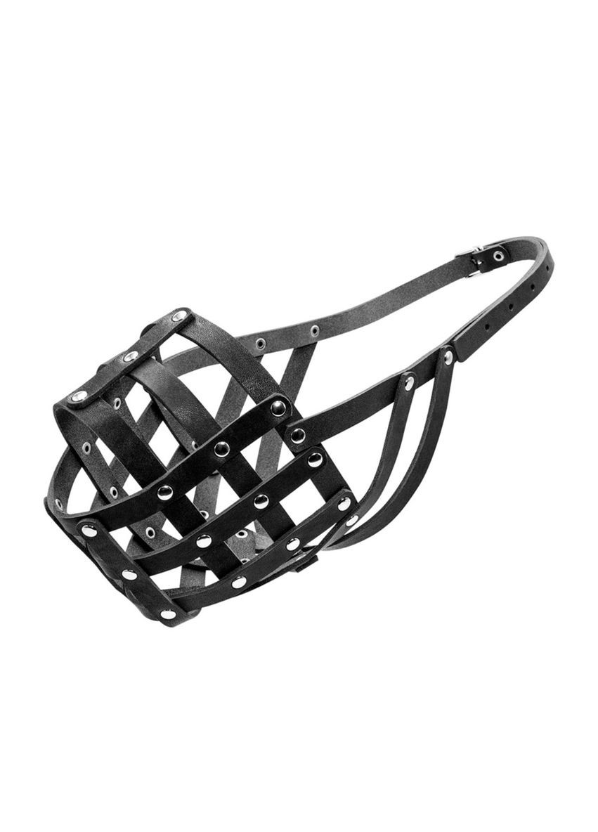 Намордник м'який кавказька вівчарка московська сторожова ньюфаундленд №5 40 см Чорний Collar (319322518)