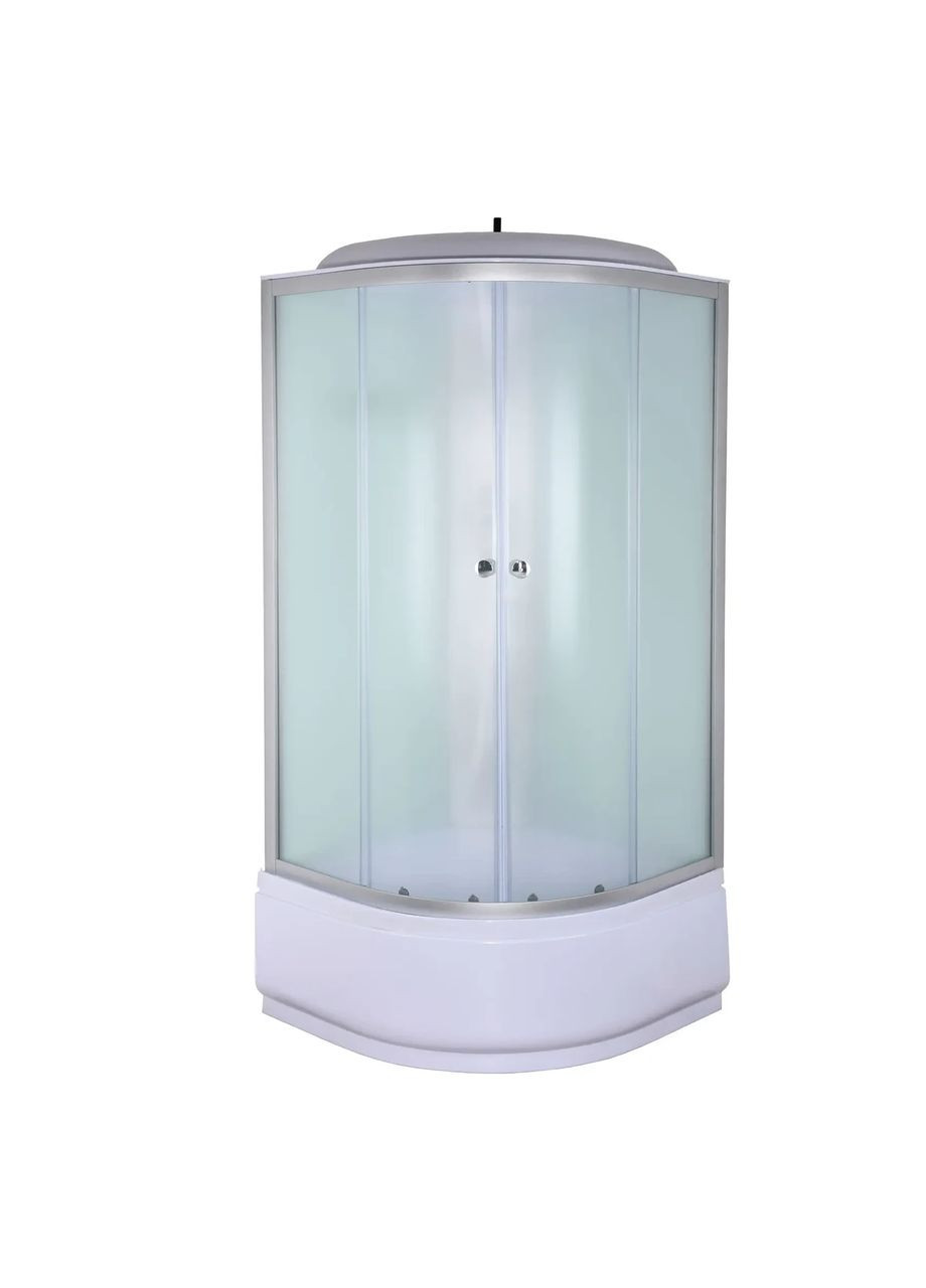 Бокс душевой с гидромассажем STRONG SBH01-90x90x215-FB SATIN с высоким поддоном (MI6888) Mixxus (321194375)